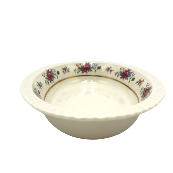 Lenox Pavlova China Oval Serving Bowl With Stunning Floral & Gold Trim Cottage G - Picture 2 of 9